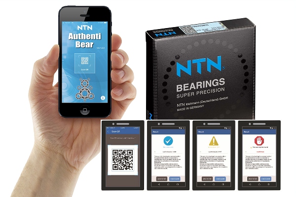 Softwareanwendung "Authenti Bear" von NTN